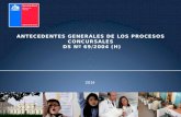 2014 ANTECEDENTES GENERALES DE LOS PROCESOS CONCURSALES DS Nº 69/2004 (H)