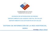 DIVISION DE INTEGRACION DE REDES DEPARTAMENTO DE AGENDA DIGITAL EN SALUD DEPARTAMENTO DE ESTADISTICAS EN SALUD SISTEMA DE INFORMACIÓN DE LA RED ASISTENCIAL.
