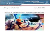 2º Ingeniería Industrialcurso 2005-2006 Prácticas de Teoría de Circuitos: Teorema de superposición.