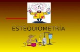 ESTEQUIOMETRÍA Introducción La palabra estequiometría fue introducida en 1792 por Jeremías Richter para identificar la rama de la ciencia que se ocupa.