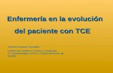 Enfermería en la evolución del paciente con TCE del paciente con TCE Antonia Vázquez González Unidad de Cuidados Críticos y Urgencias. H. Traumatología.