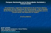 Parques Nacionales en la Encrucijada: Sociedad y Conservación “Ecosistemas y especies emblemáticas de la Fauna Ibérica: Resultados de los Programas de.