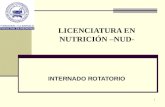 1 LICENCIATURA EN NUTRICI“N â€“NUD- INTERNADO ROTATORIO