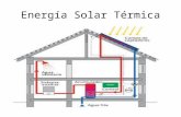 Energía Solar Térmica. La energía solar térmica o energía termosolar consiste en el aprovechamiento de la energía del Sol para producir calor que puede.