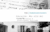 Jaime Bellolio A Investigador Asociado Educación: Más allá del acuerdo.