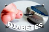 La diabetes consiste en un exceso de azúcar en la sangre.