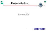 1 Fotocélulas Formación. 2 Índice Definición Composición Método de detección Emisores Receptores Características de controlCaracterísticas de control.
