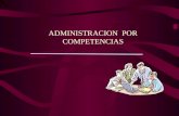 ADMINISTRACION POR COMPETENCIAS Definición de competencias: Conjunto de valores, rasgos de personalidad, habilidades, conocimientos, actitudes e intereses.