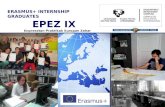 ERASMUS+ INTERNSHIP GRADUATES EPEZ IX Enpresetan Praktikak Europan Zehar.