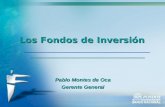 Los Fondos de Inversión Pablo Montes de Oca Gerente General.