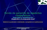 17/04/2015 Rodríguez Silvero & Asociados agosto 20121 Fondo de garantía de depósitos cooperativos Seguridad y estabilización Desjardins vs propuesta local.