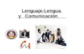 Lenguaje-Lengua y Comunicación. "¿Qué es el Lenguaje?" En principio, se asocia este concepto con el de "Lengua" y con el de "Comunicación", siendo una.
