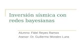 Inversión sísmica con redes bayesianas Alumno: Fidel Reyes Ramos Asesor: Dr. Guillermo Morales Luna.