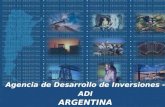 Agencia de Desarrollo de Inversiones - ADI ARGENTINA.