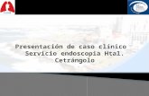 Cáncer de pulmón no de células pequeñas: abordaje y manejo según el consenso argentino Manejo endoscópico de los tumores Caso clínico.