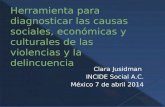Clara Jusidman INCIDE Social A.C. México 7 de abril 2014.