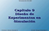 Capítulo 9 Diseño de Experimentos en Simulación 08.