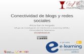 Conectividad de blogs y redes sociales Alicia García Holgado GRupo de investigación en InterAcción y eLearning (GRIAL) Universidad de Salamanca aliciagh@usal.es.