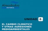 UNIDAD 8 EL CAMBIO CLIMÁTICO Y OTRAS AGRESIONES MEDIOAMBIENTALES.