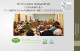 ITINERARIO FORMATIVO DESARROLLO Y PERFECCIONAMIENTO DE DIRECTIVOS/AS ACES - Andalucía Asociación Andaluza de Centros de Enseñanza de la Economía Social.