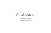 Vocabulario Un Amigo Una Amiga Chapter 2 (Buen Viaje)
