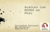 Avances con REDDX en Perú Sociedad Peruana de Derecho Ambiental.