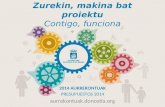 Zurekin, makina bat proiektu Contigo, funciona 2014 AURREKONTUAK PRESUPUESTOS 2014 aurrekontuak.donostia.org.