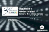 Seguridad y Productividad Dos caras de la misma moneda Ricardo Vyhmeister Jefe Corporativo HSEC.