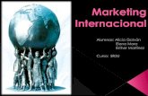 1. Definición de marketing internacional. 2. ¿Por qué una empresa se internacionaliza?. 3. Motivos para internacionalizarse. 4. ¿Cómo ser capaces de hacer.
