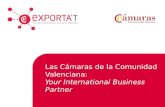 Las Cámaras de la Comunidad Valenciana: Your International Business Partner.