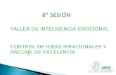 TALLER DE INTELIGENCIA EMOCIONAL CONTROL DE IDEAS IRRACIONALES Y ANCLAJE DE EXCELENCIA.