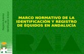 MARCO NORMATIVO DE LA IDENTIFICACIÓN Y REGISTRO DE ÉQUIDOS EN ANDALUCÍA.