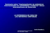 SUPERINTENDENCIA DE VALORES Y SEGUROS - CHILE Seminario sobre “Implementación de estándares internacionales de contabilidad y auditoría” Banco Interamericano.