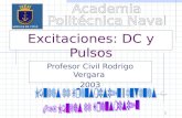 1 Excitaciones: DC y Pulsos Profesor Civil Rodrigo Vergara 2003.