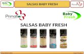 Desarrollo de ventas Grupo Primaflor SALSAS BABY FRESH.