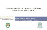 María Cristina Hoyos García  Est. MSc Epidemiología - Grupo Gastrohepatología.