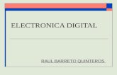 ELECTRONICA DIGITAL RAUL BARRETO QUINTEROS. CAPITULO 1 COMPUERTAS LÓGICAS Y TABLAS DE VERDAD.
