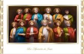 Jesucristo eligió a doce hombres que le acompañarían en Su ministerio para llevar Su testimonio de Salvación al mundo, los doce apóstoles. La palabra.