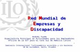 R ed M undial de E mpresas y D iscapacidad Andrés Yurén Especialista Principal en Actividades para los Empleadores Oficina de la OIT para el Cono Sur de.