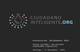 Presentación @Ciudadanoi 2014 Álvaro Castañón | @a_castanon Coordinador Legislativo. Santiago | 11 Noviembre | 2014