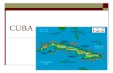 CUBA. Guerra hispano-estadounidense 1898  Los Estados Unidos se unen a Cuba en su guerra después de que el“battleshipMaine” fue explotado en el puerto.