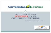 INCIDENCIA DEL ECUAPASS EN EL COMERCIO EXTERIOR ÁVILA / ROMÁN / MASSACHE.