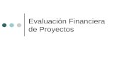 Evaluación Financiera de Proyectos. ¿Qué contiene esta presentación? 1. Cómo preparar un flujo de caja de un proyecto Inversión Ingresos Gastos Flujo.