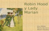 Ana Millán Marta Siurana Marta Zapater Robin Hood y Lady Marian.