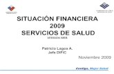 Noviembre 2009. Aspectos Relevantes Cierre 2009 Servicios de Salud.