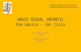 ABUSO SEXUAL INFANTIL Pre básica - 1er Ciclo PABLO CORNEJO ASMUSSEN PSICÓLOGO CARMEN PRADO BAEZA. ORIENTADORA.