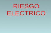 RIESGO ELECTRICO. Prevención de accidentes eléctricos.