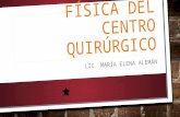 ESTRUCTURA FÍSICA DEL CENTRO QUIRÚRGICO LIC. MARÍA ELENA ALEMÁN.