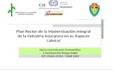 OIT-CNIAA-STIAS / 2008-2009 Hacia una Industria Competitiva y Socialmente Responsable Plan Rector de la Modernización Integral de la Industria Azucarera.