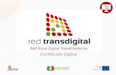 Red Rural Digital Transfronteriza Certificado Digital.